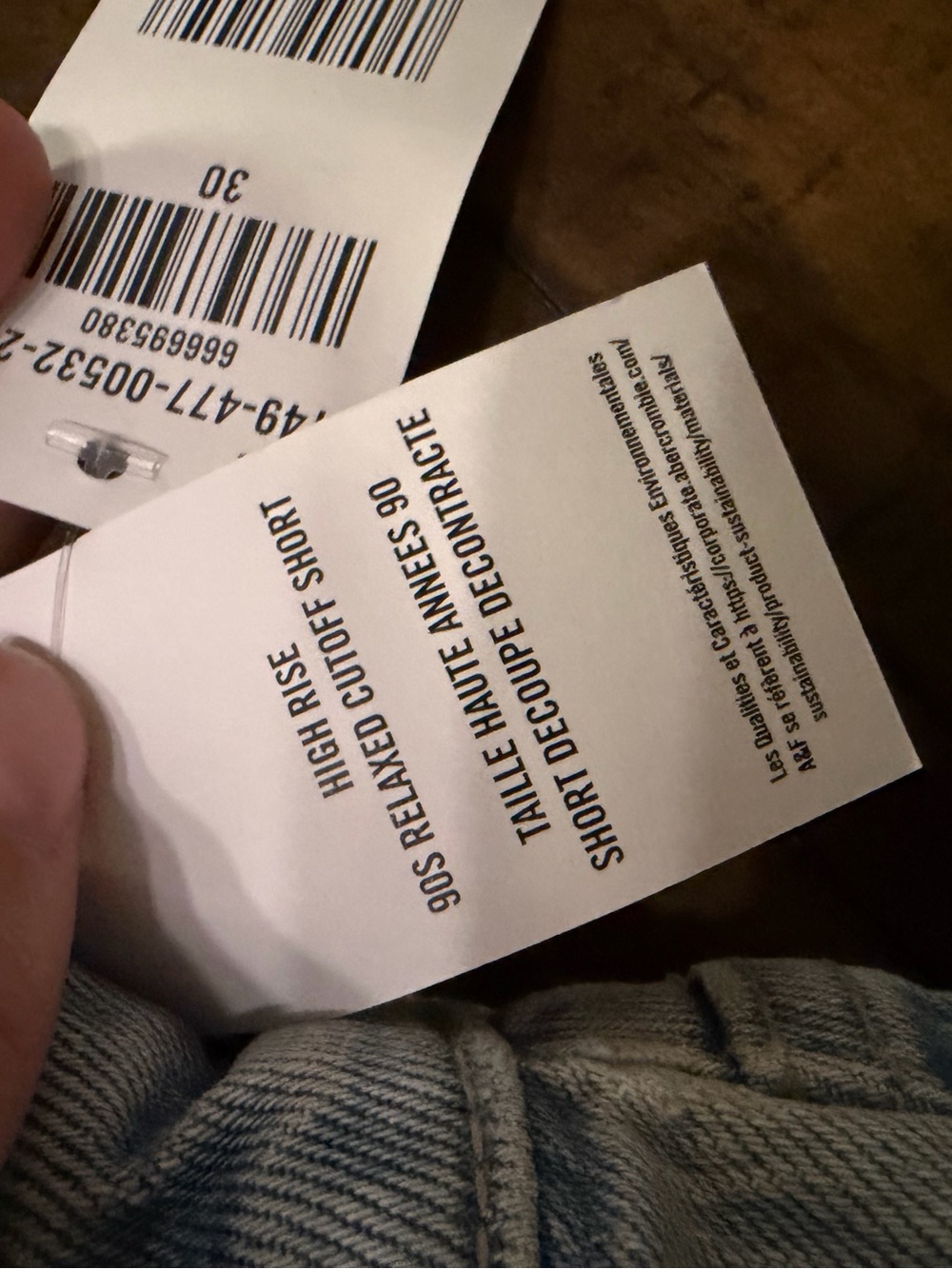 Abercrombie and Fitch Brand New Shorts - Picture 6 of 7
